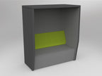 Motion Canopy 2 Charcoal/Stone - alternate view or finish; optional furnishings may be shown