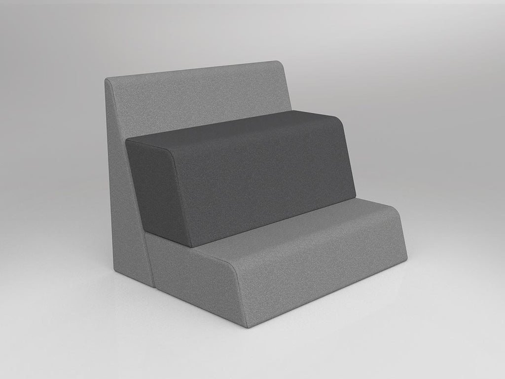 Motion Grandstand 3-Tier - alternate view or finish; optional furnishings may be shown