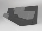 Motion Grandstand Configuration 1 - alternate view or finish; optional furnishings may be shown