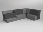 Motion Grandstand Configuration 2 - alternate view or finish; optional furnishings may be shown