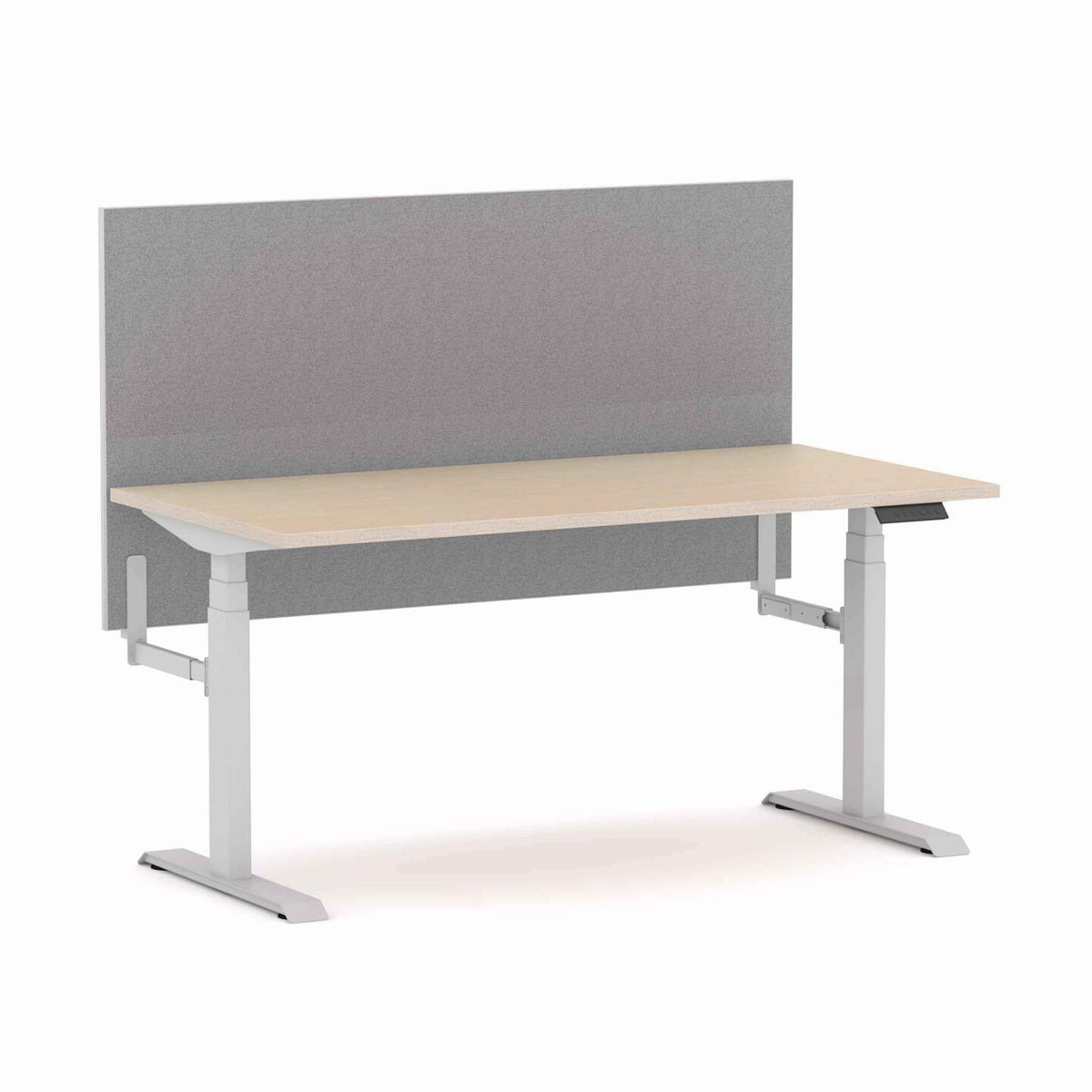 Klass 3C/2M Electric Single Workstation with Edge25 Screen - alternate view, size or finish; optional items may be shown