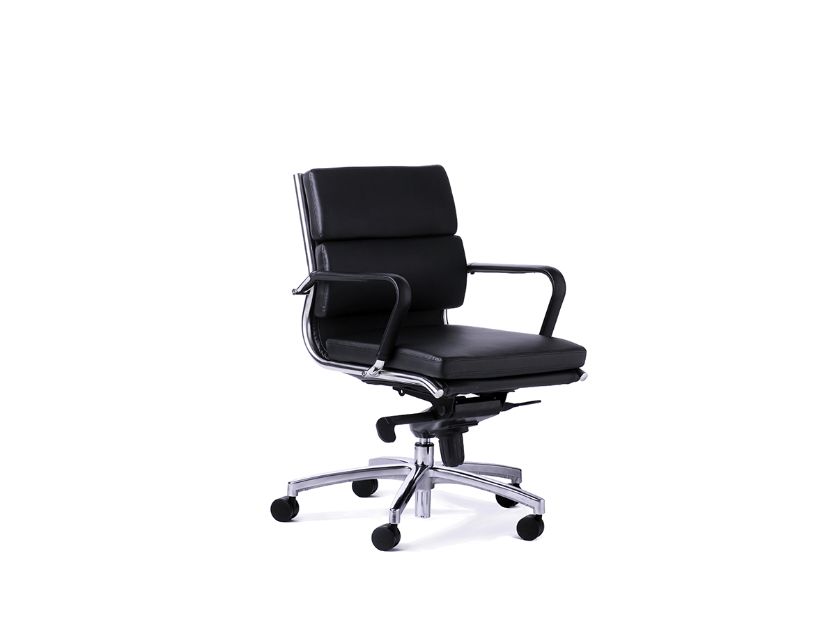 Black Mode Mid-Back Executive Chair - alternate view, size or finish; optional items may be shown