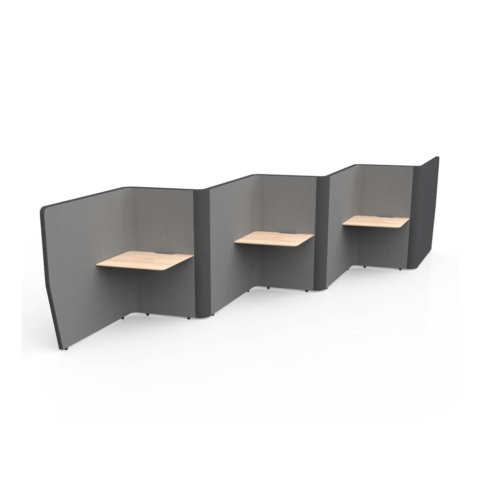 Motion Wave 6 - alternate view or finish; optional furnishings may be shown