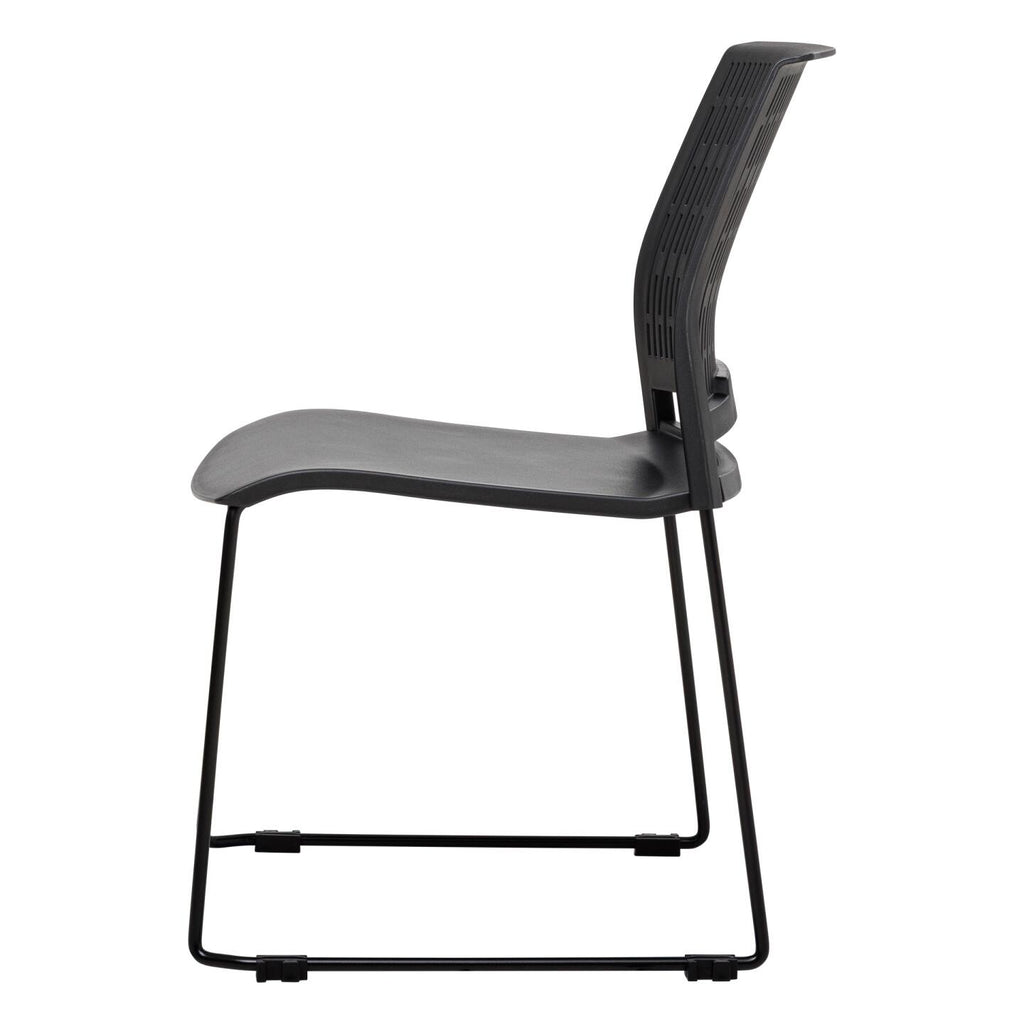 Stax Sled Chair - alternate view, size or finish; optional items may be shown