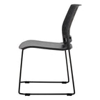 Stax Sled Chair - alternate view, size or finish; optional items may be shown