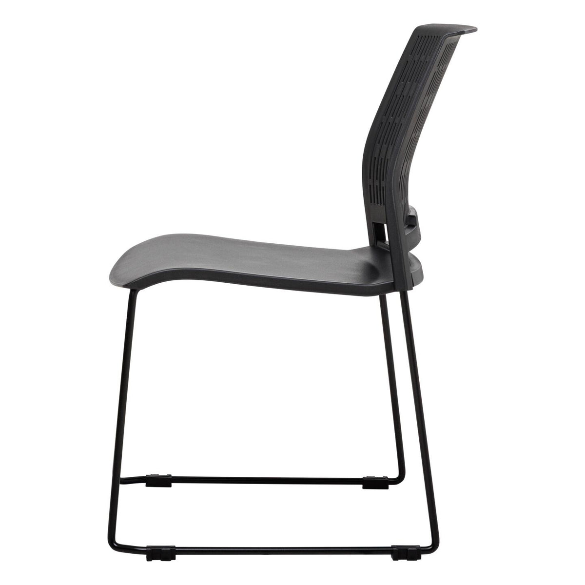 Stax Sled Chair - alternate view, size or finish; optional items may be shown