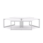 Anvil 3-User 120° Workstation - alternate view, size or finish; optional items may be shown
