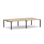 Axis Stretch 4-User Double-Sided Workstation - alternate view, size or finish; optional items may be shown