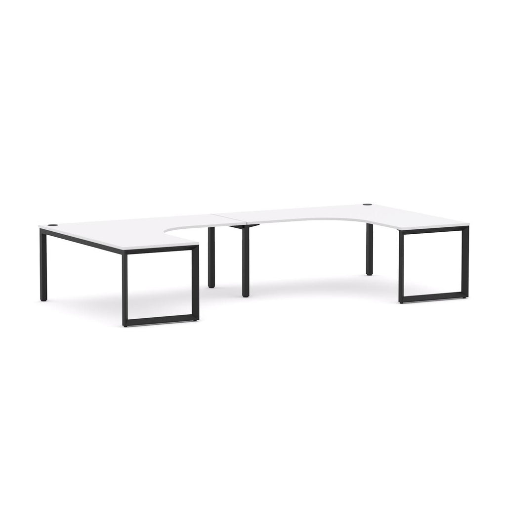 Anvil 2-User 90° Workstation (U-Layout) - alternate view, size or finish; optional items may be shown