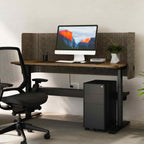 Klass 3C/2M Electric Single Workstation with AcoustiQ Screen - alternate view, size or finish; optional items may be shown