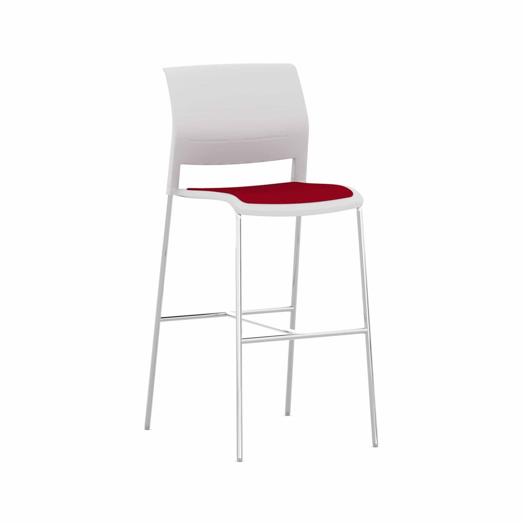 Game Chair Barstool with Seat Pad - alternate view, size or finish; optional items may be shown