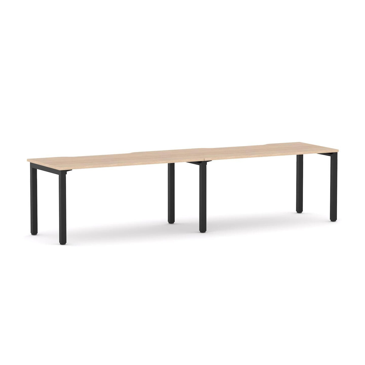 Axis 2-User Single-Sided Workstation - alternate view, size or finish; optional items may be shown