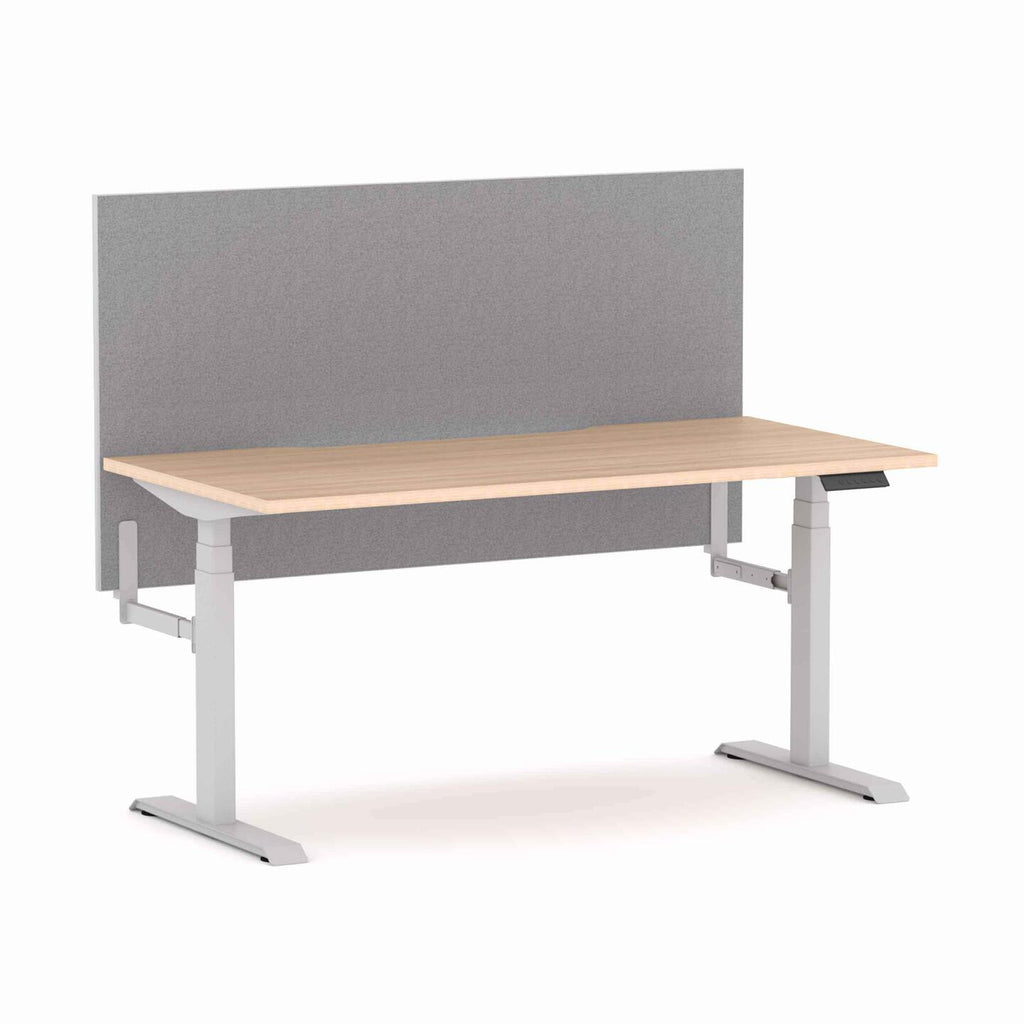 Klass 3C/2M Electric Single Workstation with Edge25 Screen - alternate view, size or finish; optional items may be shown