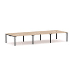 Axis Stretch 6-User Double-Sided Workstation - alternate view, size or finish; optional items may be shown