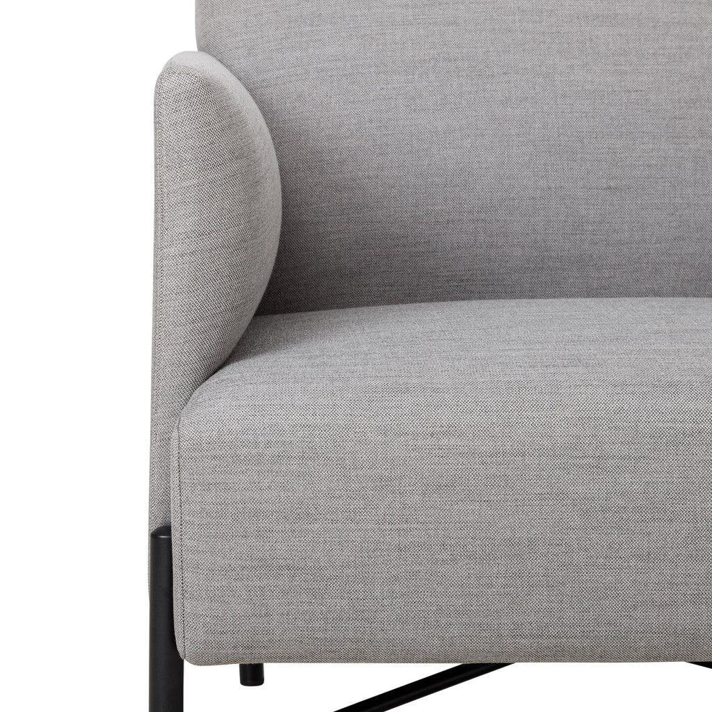 Avalon Single Lounge - alternate view, size or finish; optional items may be shown
