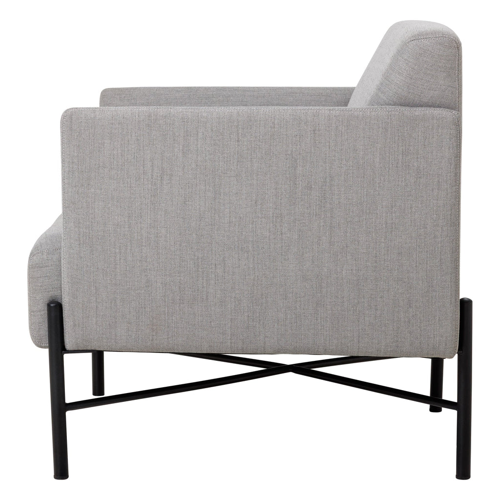 Avalon Single Lounge - alternate view, size or finish; optional items may be shown