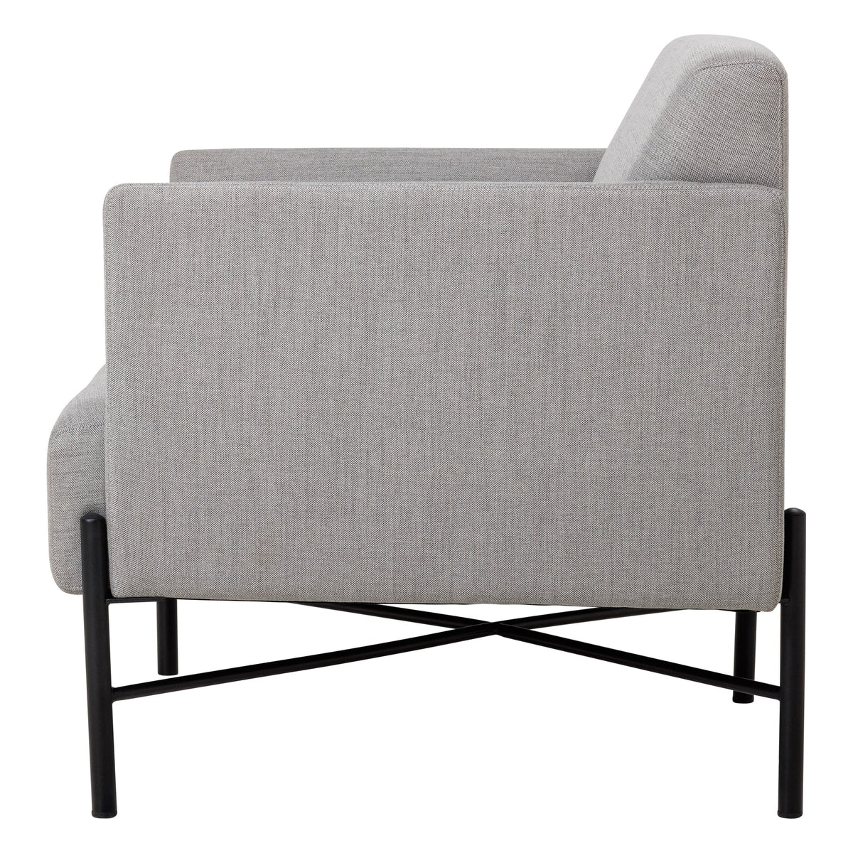 Avalon Single Lounge - alternate view, size or finish; optional items may be shown