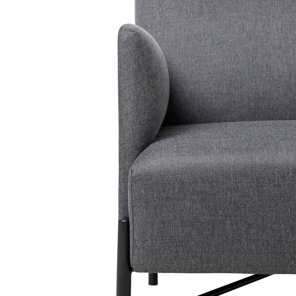 Avalon Single Lounge - alternate view, size or finish; optional items may be shown