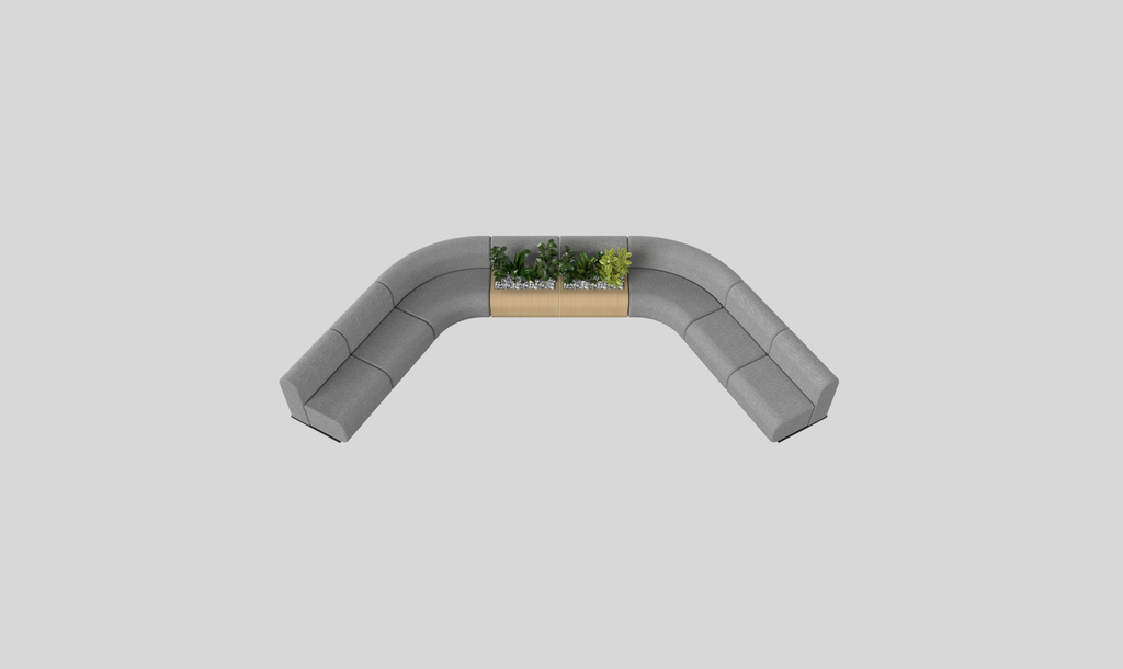 Grove Sofa Configuration 12 - alternate view, size or finish; optional items may be shown