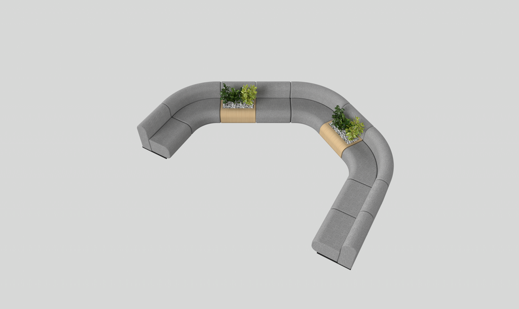 Grove Sofa Configuration 15 - alternate view, size or finish; optional items may be shown