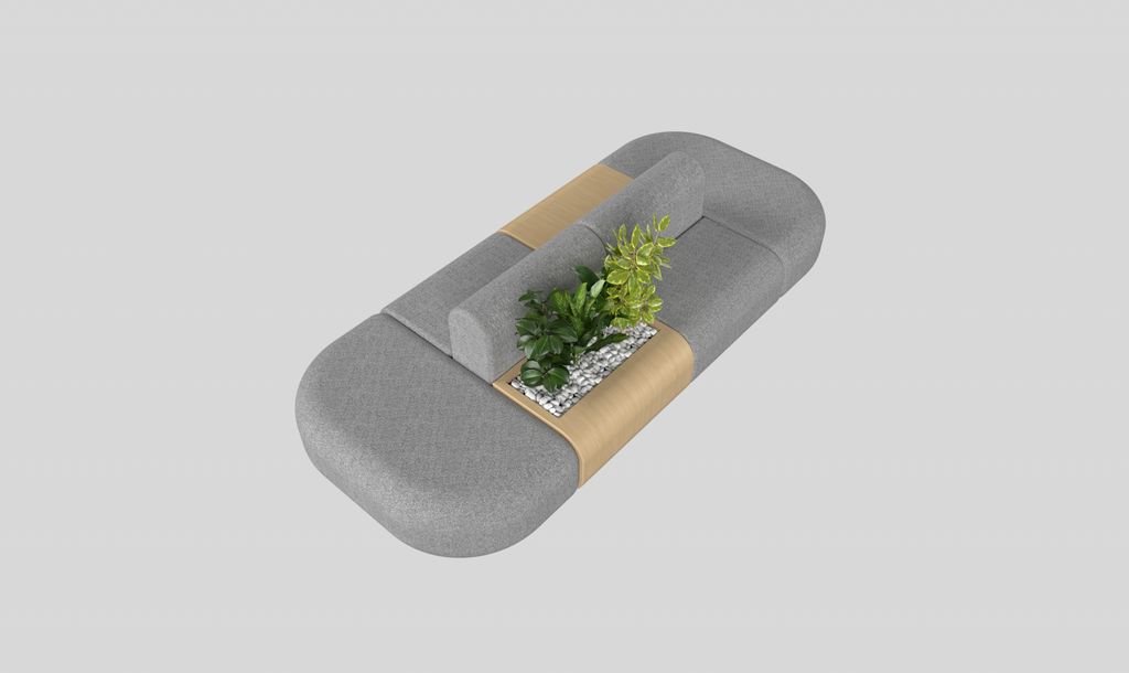 Grove Sofa Configuration 2 - alternate view, size or finish; optional items may be shown