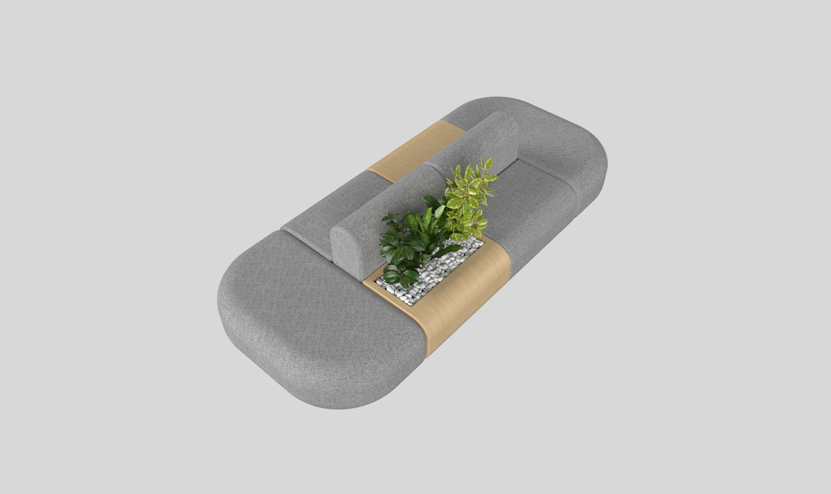 Grove Sofa Configuration 2 - alternate view, size or finish; optional items may be shown