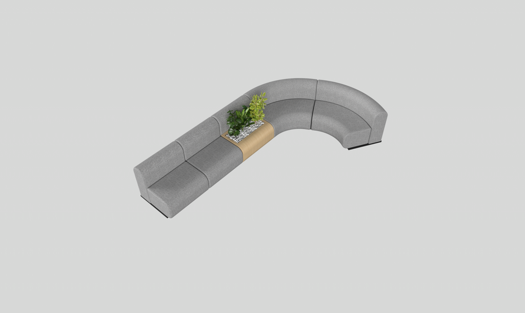 Grove Sofa Configuration 3 - alternate view, size or finish; optional items may be shown
