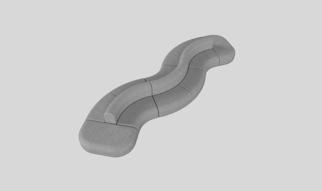 Grove Sofa Configuration 5 - alternate view, size or finish; optional items may be shown