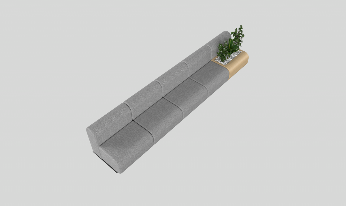 Grove Sofa Configuration 8 - alternate view, size or finish; optional items may be shown