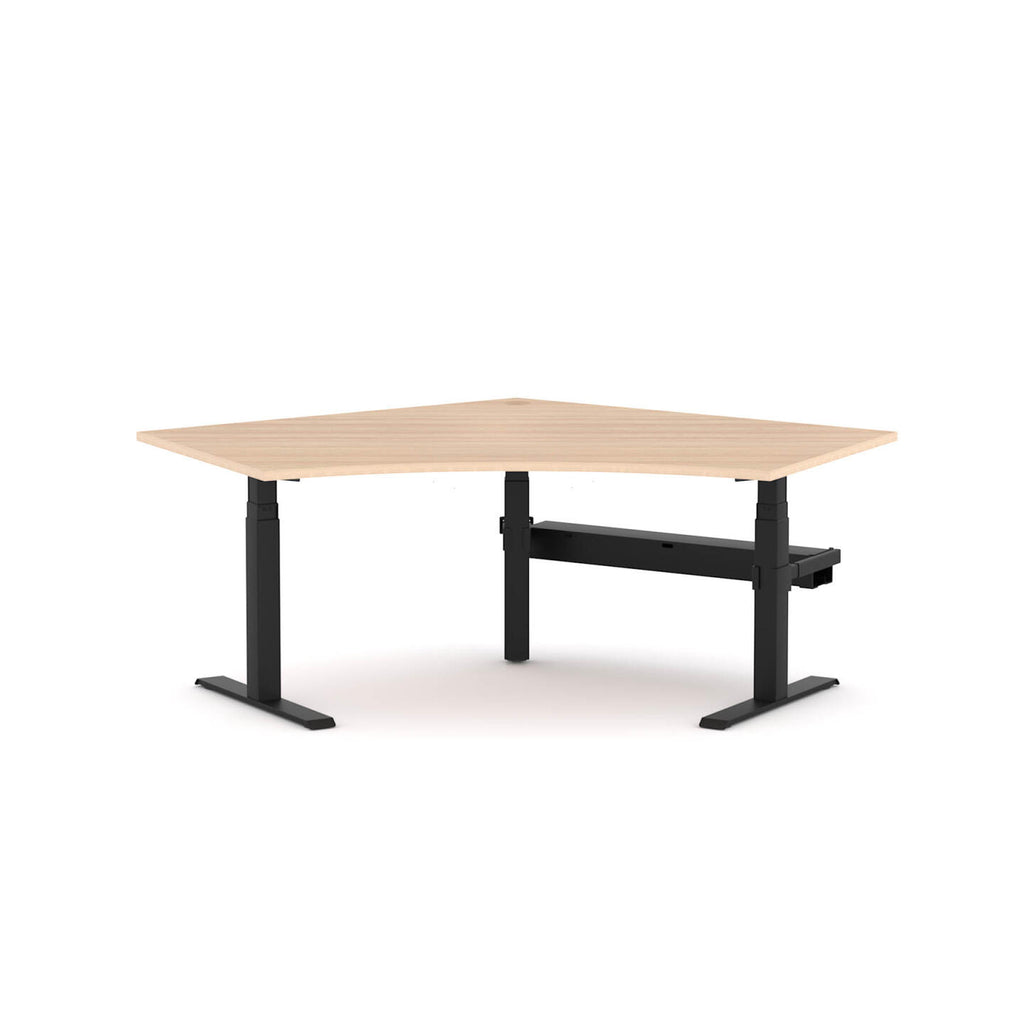 AgileMotion 3C/2M Electric 120° Workstation - alternate view, size or finish; optional items may be shown