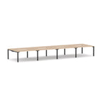 Axis Stretch 8-User Double-Sided Workstation - alternate view, size or finish; optional items may be shown
