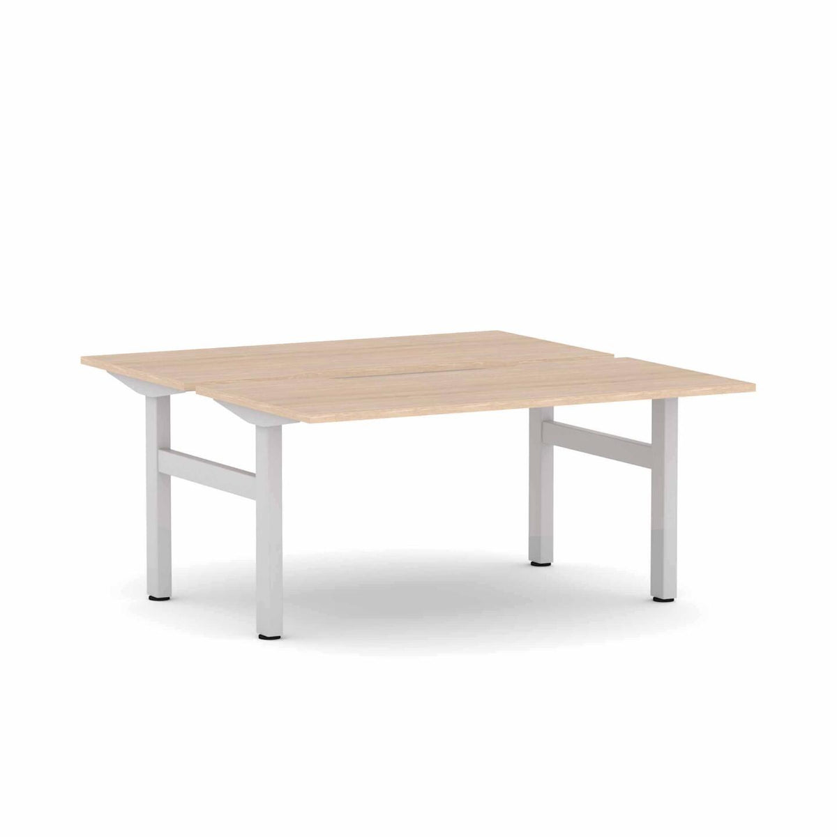 Klass Fixed 2-User Double-Sided Workstation - alternate view, size or finish; optional items may be shown