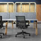 Plantation 2-User Single-Sided Workstation - alternate view, size or finish; optional items may be shown