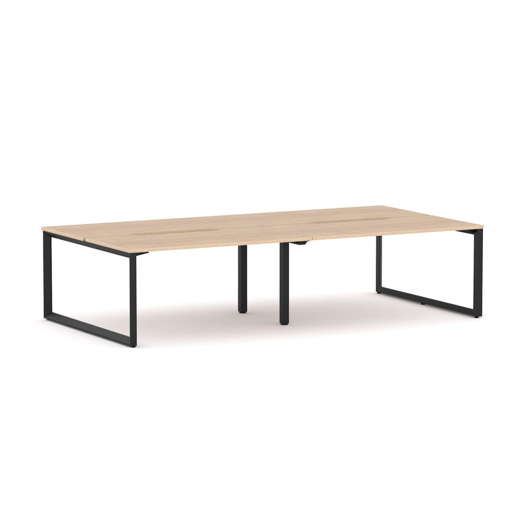 Anvil 4-User Double-Sided Workstation - alternate view, size or finish; optional items may be shown