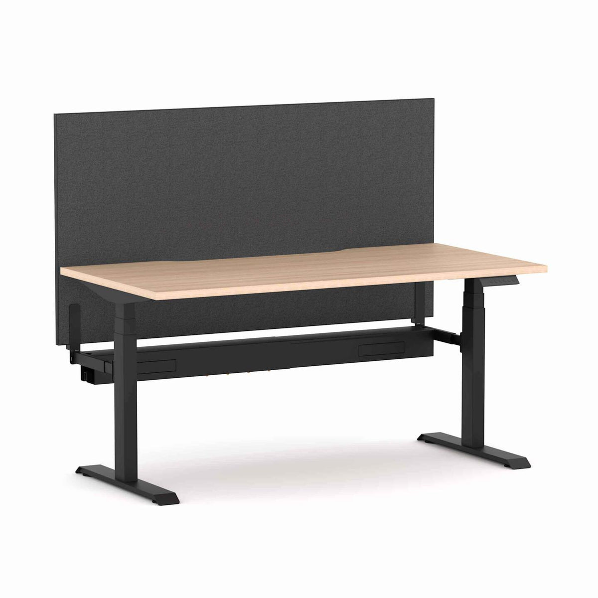 Klass 3C/2M Electric Single Workstation with Edge25 Screen - alternate view, size or finish; optional items may be shown