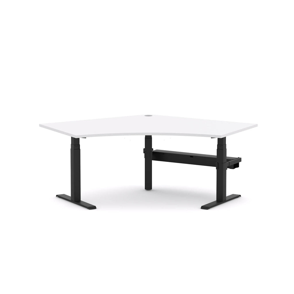 AgileMotion 3C/2M Electric 120° Workstation - alternate view, size or finish; optional items may be shown