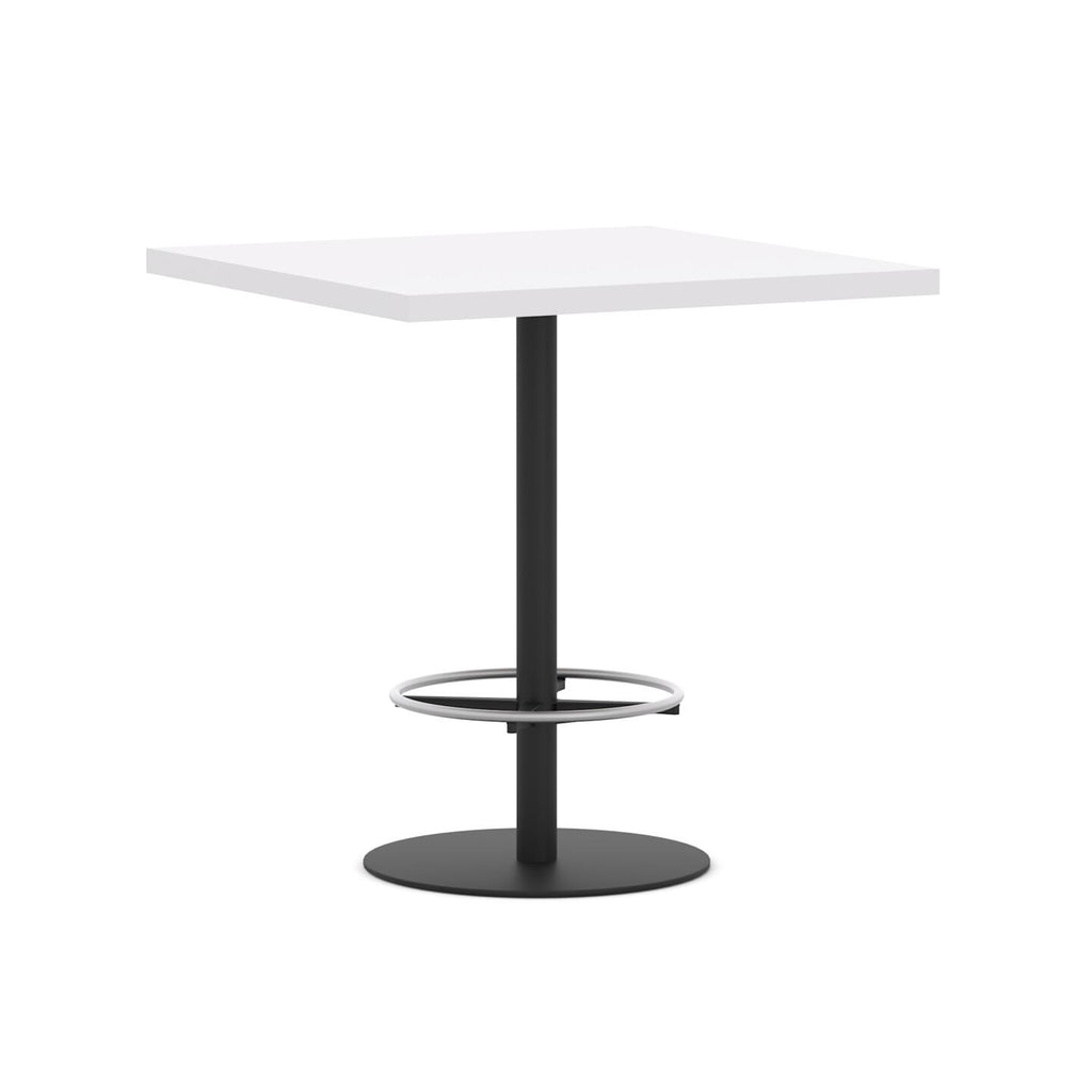 Disc Bar Leaner — Black, Studio White