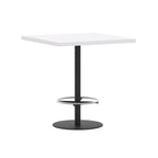 Disc Bar Leaner — Black, Studio White