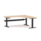 Agile 2C/1M Electric 90° Workstation - alternate view, size or finish; optional items may be shown