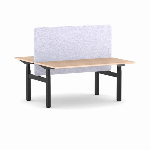 Klass 3C/2M Electric 2-User Double-Sided Workstation with AcoustiQ Screen - product image