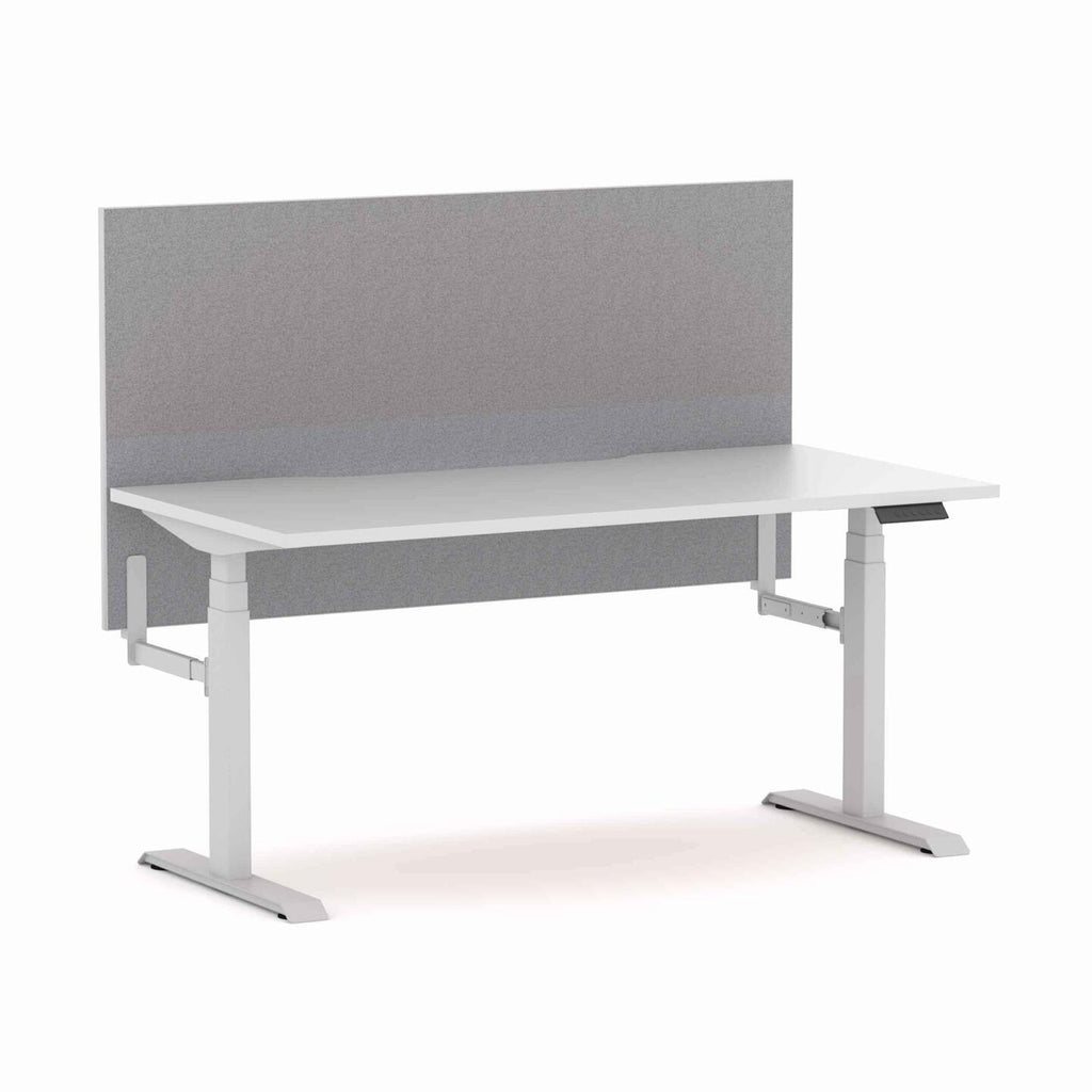 Klass 3C/2M Electric Single Workstation with Edge25 Screen - alternate view, size or finish; optional items may be shown