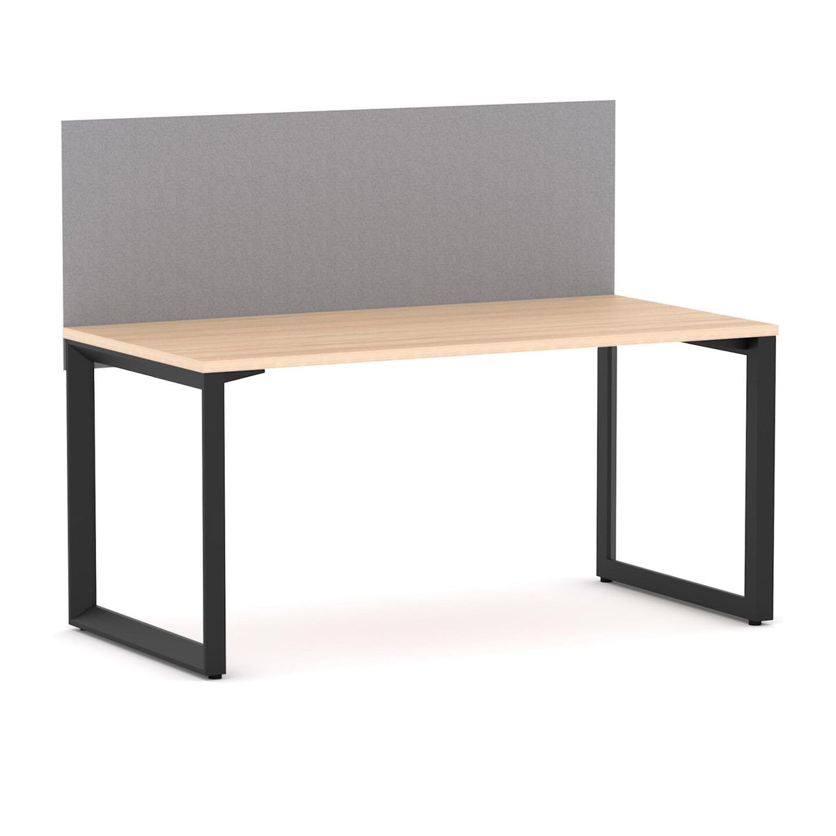 Anvil Single Workstation with Edge25 Screen - alternate view, size or finish; optional items may be shown