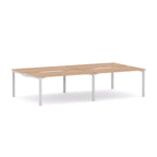 Axis Stretch 4-User Double-Sided Workstation - alternate view, size or finish; optional items may be shown