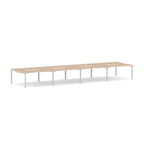 Axis Stretch 8-User Double-Sided Workstation - alternate view, size or finish; optional items may be shown
