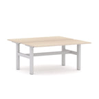 Agile Fixed Rectangle 2-Person DSD Workstation - alternate view, size or finish; optional items may be shown