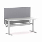 Klass Fixed Single Workstation with Edge25 Screen - alternate view, size or finish; optional items may be shown