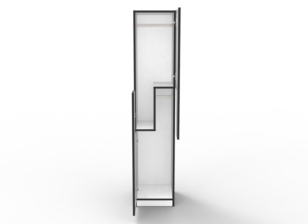Step Door Melamine Locker