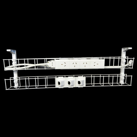 Rapidline Dual Tier Cable Basket Kits - configuration image