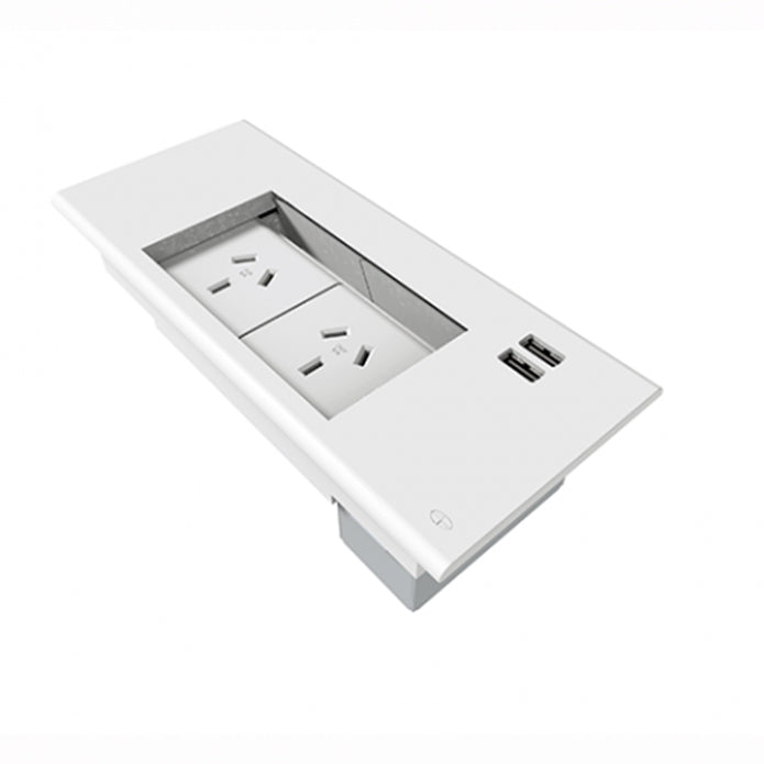 Rapid Wiring Flip Box In-Desk Module