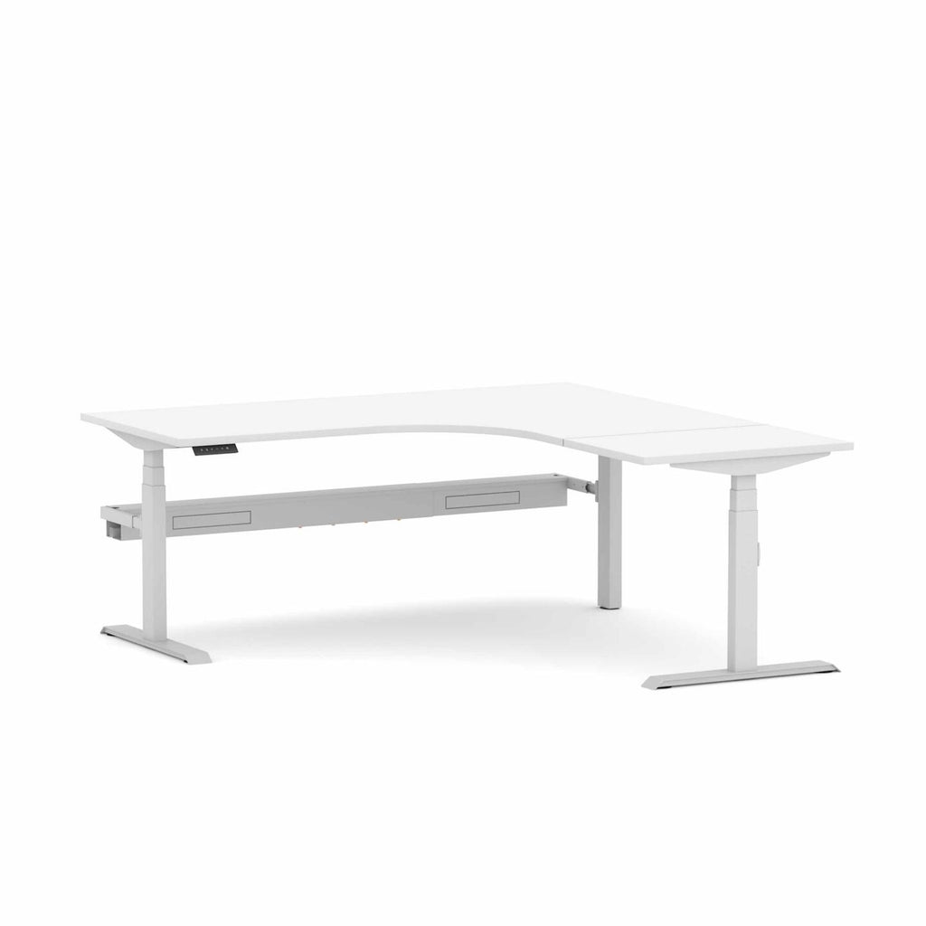 Klass 3C/2M Electric 90° Workstation - alternate view, size or finish; optional items may be shown